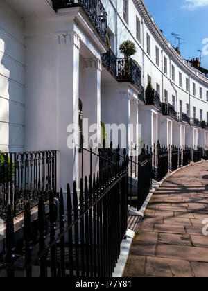 Pelham Crescent, Kensington & Chelsea, London Stock Photo