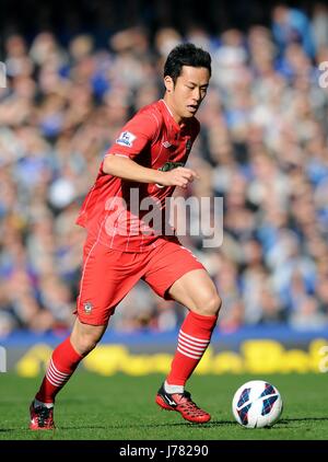 MAYA YOSHIDA SOUTHAMPTON FC GOODISON PARK EVERTON ENGLAND 29 September 2012 Stock Photo