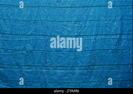 Blue PVC plastic Synthetic texture use for background Stock Photo