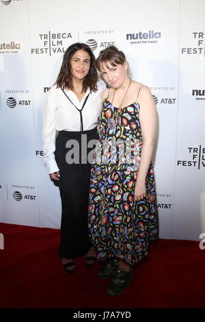 World Premiere of 'TOKYO PROJECT' at Tribeca Film Festival presented by AT&T - Arrivals  Featuring: Marianne Amelinckx, Lena Dunham Where: New York, New York, United States When: 23 Apr 2017 Credit: Derrick Salters/WENN.com Stock Photo