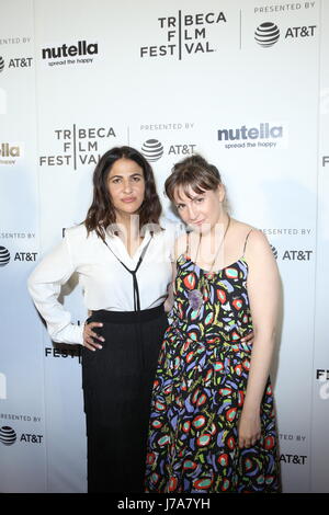 World Premiere of 'TOKYO PROJECT' at Tribeca Film Festival presented by AT&T - Arrivals  Featuring: Marianne Amelinckx, Lena Dunham Where: New York, New York, United States When: 23 Apr 2017 Credit: Derrick Salters/WENN.com Stock Photo