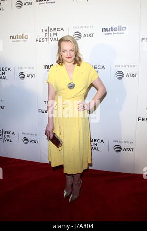 World Premiere of 'TOKYO PROJECT' at Tribeca Film Festival presented by AT&T - Arrivals  Featuring: Elisabeth Moss Where: New York, New York, United States When: 23 Apr 2017 Credit: Derrick Salters/WENN.com Stock Photo