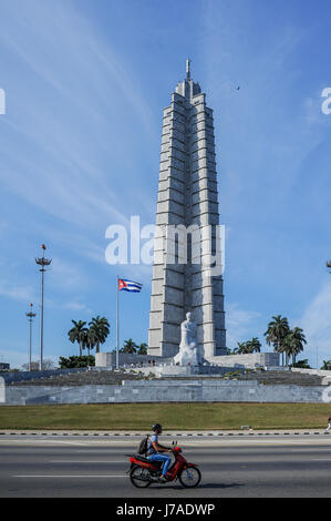 Memorial Josè Martì in plaza de la Revolution, Havana, Cuba Stock Photo