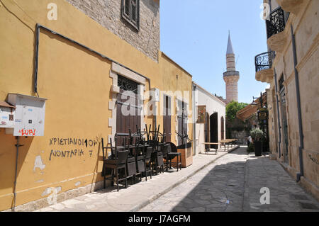 Old town of Limassol, Cyprus Stock Photo