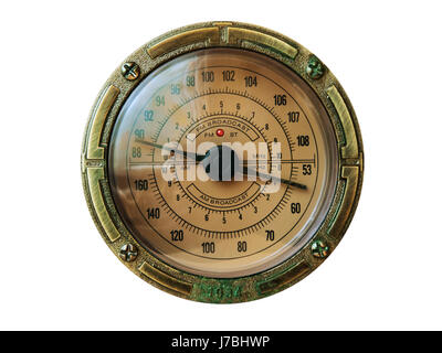 dial radio station music antique dial radio retro broadcast broadcasting Stock Photo