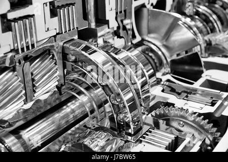 Cogwheels machinery interior. Engineering and industry concept. Stock Photo