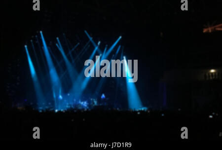 blurred concert background light show Stock Photo
