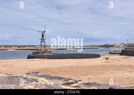 lanzarote landscapoe Stock Photo