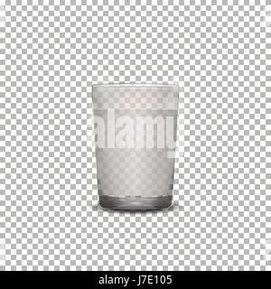 Glass of water Stock Vector