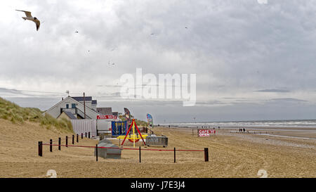 Camber Sands, Camber, East Sussex, Britain Stock Photo