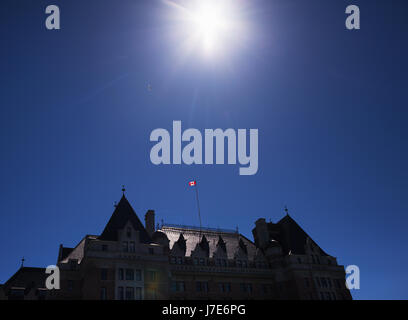 The Empress Hotel, Victoria BC Canada Stock Photo