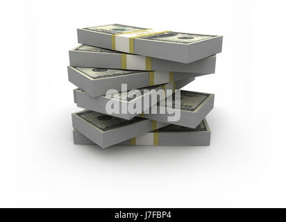 dollar dollars model design project concept plan draft business dealings deal Stock Photo