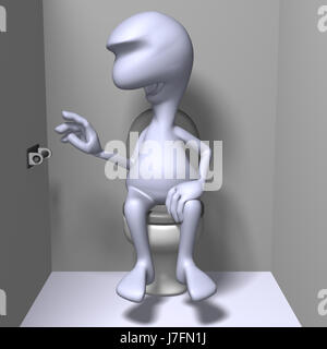 illustration seat toilet standard water cupboard closet delete eliminate Stock Photo