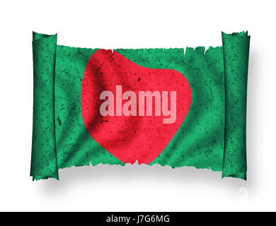 flag of bangladesh Stock Photo