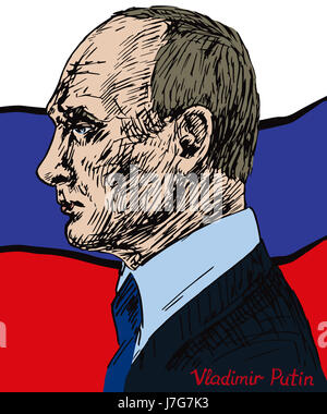 Vladimir Vladimirovich Putin, Russian politician, President of the ...