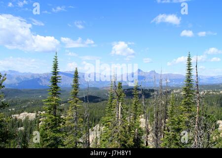 Beartooth Mountains scene, Montana Stock Photo