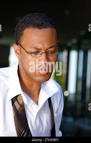career strategy successful succesful city town black swarthy jetblack deep Stock Photo