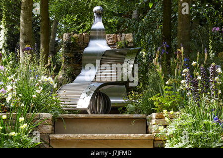 BroadlandRHS Chelsea Flower Show 2017 Show Gardens Stock Photo