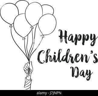 Happy children day design collection Stock Vector