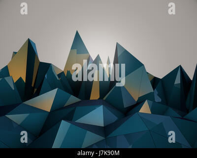 Abstract Polygonal Background Stock Photo