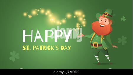Banner in honor of St. Patrick's Day. Stock Vector