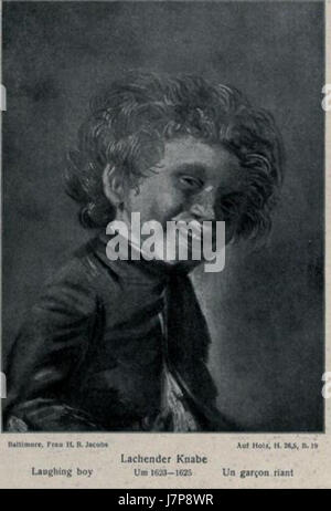 After Frans Hals   laughing boy Baltimore   KdK35 Stock Photo