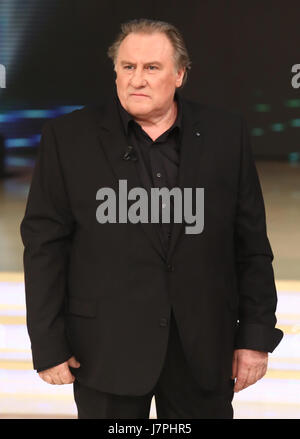 Gerard Depardieu appears on Dancing With The Stars Italia  Featuring: Gerard Depardieu Where: Rome, Italy When: 22 Apr 2017 Credit: IPA/WENN.com  **Only available for publication in UK, USA, Germany, Austria, Switzerland** Stock Photo