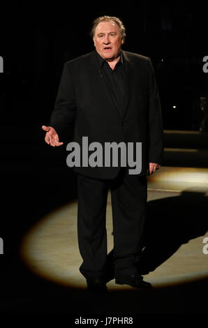 Gerard Depardieu appears on Dancing With The Stars Italia  Featuring: Gerard Depardieu Where: Rome, Italy When: 22 Apr 2017 Credit: IPA/WENN.com  **Only available for publication in UK, USA, Germany, Austria, Switzerland** Stock Photo