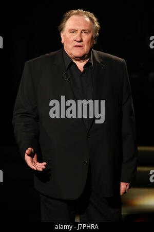 Gerard Depardieu appears on Dancing With The Stars Italia  Featuring: Gerard Depardieu Where: Rome, Italy When: 22 Apr 2017 Credit: IPA/WENN.com  **Only available for publication in UK, USA, Germany, Austria, Switzerland** Stock Photo