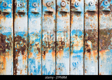 Old rusty mailbox texture Stock Photo