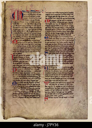 Codex Manesse 44r   Graf Wernher von Homberg Stock Photo