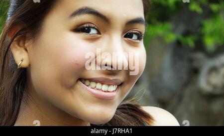 Girl Teenager Face Stock Photo
