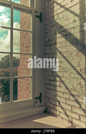 Lighthouse Window Stock Photo