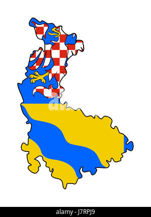 isolated cutout travel isolated emblem blank european caucasian illustration Stock Photo