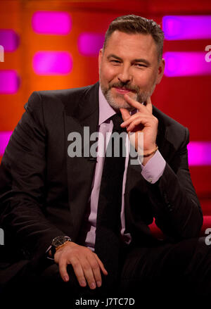 David Walliams during the filming of the Graham Norton Show at BBC