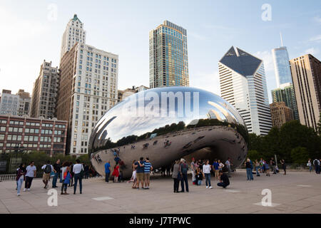 gate alamy similar nown otherwise bean cloud chicago october usa