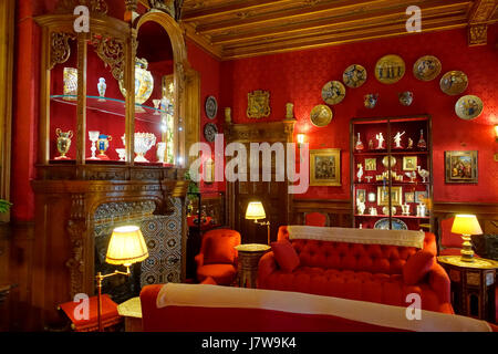 Billiard Room   Waddesdon Manor   Buckinghamshire, England   DSC07818 Stock Photo