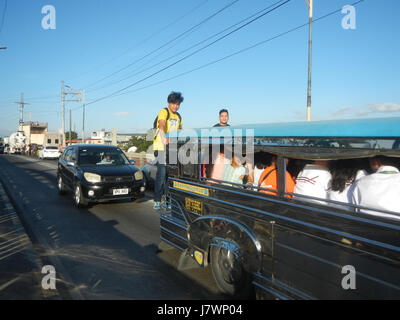 09902 San Joaquin Maynilad Pipelines Bambang Bridge Pasig City River  05 Stock Photo