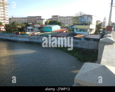 09902 San Joaquin Maynilad Pipelines Bambang Bridge Pasig City River  18 Stock Photo