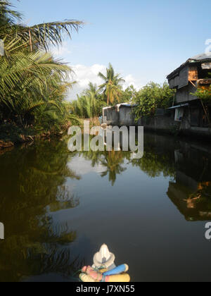 09926 Malolos River Districts City Nipa trees Bulacan Landmarks  01 Stock Photo