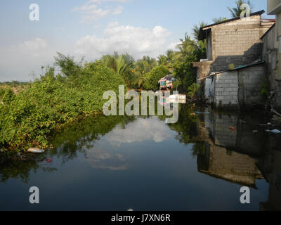 09926 Malolos River Districts City Nipa trees Bulacan Landmarks  30 Stock Photo