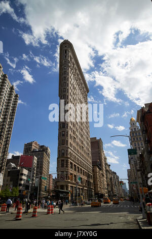 the flatiron originally the fuller building manhattan New York City USA Stock Photo