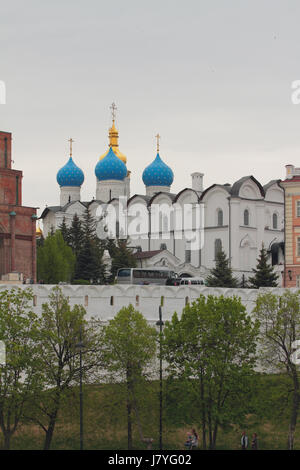 Annunciation Cathedral in Kazan Kremlin. Tatarstan, Russia Stock Photo