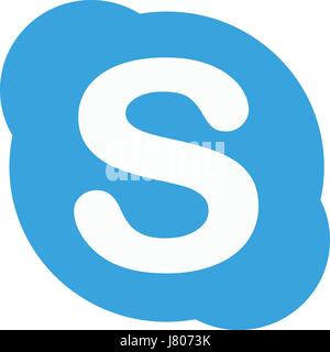 skype Stock Vector
