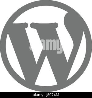 wordpress Stock Vector