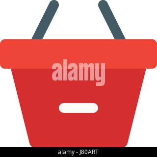 remove from basket Stock Vector