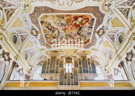 Germany, Bavaria, Munich, Burgersaalkirche or Burgersaal Church, 18th century citizens hall for the Marian Congregation which has been used as a churc Stock Photo