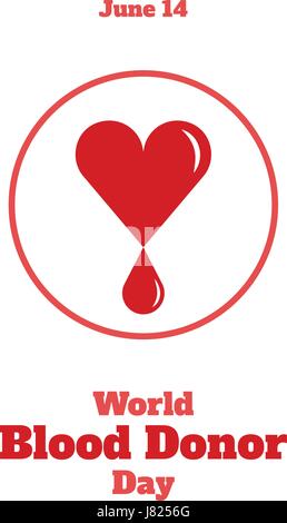 Blood donation promo poster with heart and dripping blood. Heart, red ...