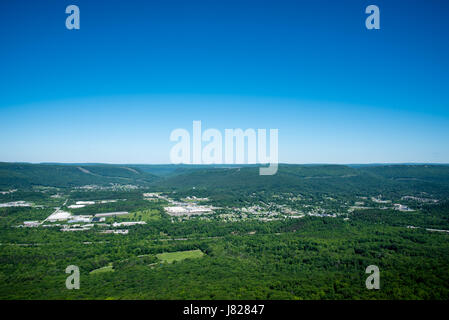 Sunset Rock Lookout Mountain Landscape Stock Photo