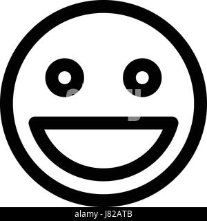 grinning emoji Stock Vector